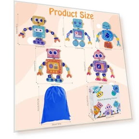 Snap-Together Building Toys — Construction Kits, Liangding