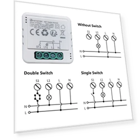 Wi-Fi Smart Switch Module — Smart Home Modules, Ketotek