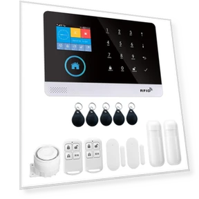 Wireless Wi-Fi + GSM Alarm System — Smart Home Security, Toys Arts