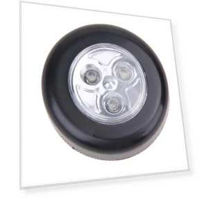 3-LED Battery-Powered Touch Light — Night Lights, free rabbit