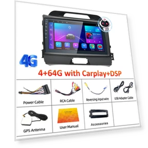 9-inch HD Touchscreen Carplay Multimedia Player — Stereo Receivers, Reakosound