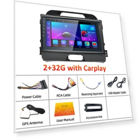 9-inch HD Touchscreen Carplay Multimedia Player — Stereo Receivers, Reakosound