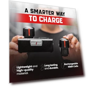 Double Charger and Two Replacement Batteries for Andis Clippers — Clippers, Artisan Power