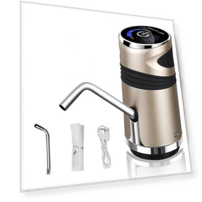 Electric Drinking Fountain USB Charging Portable Water Pump Dispenser — Chargers, DC-Home-2