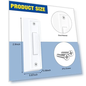 Lighted Doorbell Button — Push Buttons, Saillong