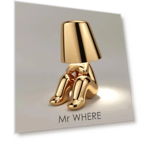 Little Golden Man Table Lamp — Lighting Accessories, AKA002