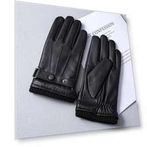Men's Touchscreen Leather Gloves — Gloves, Dress U Up Fashion