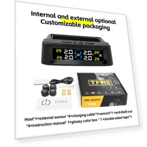 Solar System TPMS Car Tire Pressure Monitoring Device — TPMS Sensor Replacements, LIAESMART
