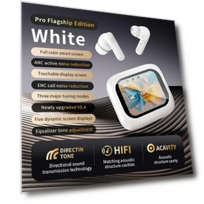 Wireless Headphones with Touch Screen — Over-Ear Headphones, USAMS Global