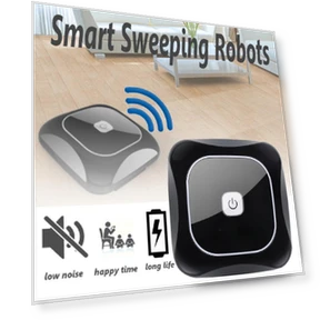 Automatic Smart Robot Vacuum Cleaner — Smart Cleaning Robots, Ideal World