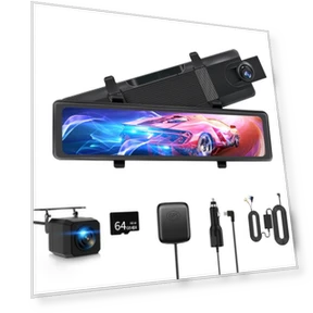 Dual Front and Rear 4K Dash Camera — Dashboard Cameras, Zen-Japan Electronics