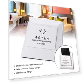 Energy-saving RFID Card Power Switch — Motion Actuated Switches, Ideal World