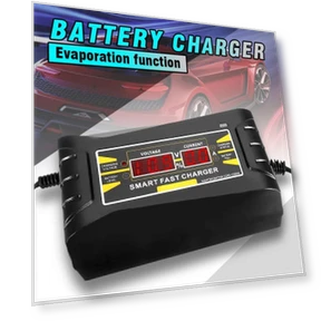 Full Automatic Car Battery Charger Digital Display — Chargers, Ideal World
