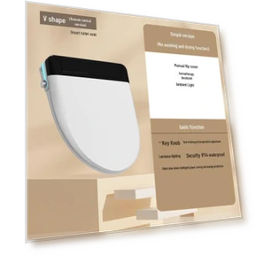 Fully Automated Smart Toilet Seat — Bathroom Essentials, WoW Home