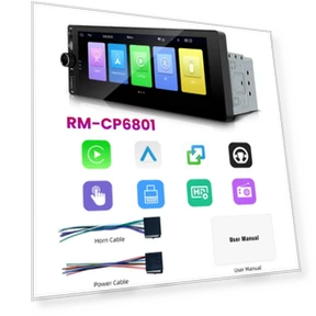 HD Touchscreen MP5 Player Car Radio — Stereo Receivers, Happy Home Mall