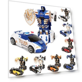 High-Quality One-Key Robot Toy — Interactive Figures & Robots, tie