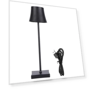 LED Desk Lamp with USB Charging — Study & Desk Lighting, KONNWEI