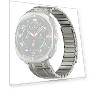 Magnetic Stainless Steel Replacement Strap — Bands, Smartwatch 2025