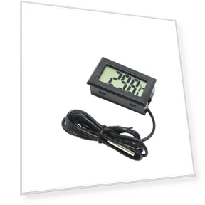 Mini LCD Digital Thermometer-Hygrometer — Humidity Meters, Fourall Home & Garden Items Warehouse