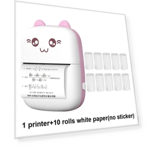 Mini Thermal Printer for Sticker Labels — Portable Printers, KGG Kids Smart Watch