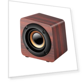 Retro Bluetooth Mini Speaker — Portable Audio, AI Supermarket