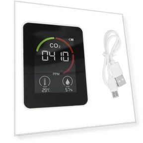 Smart Carbon Dioxide Detector — Air Quality Monitors, Vestidos