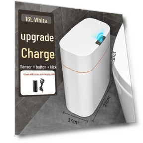 Smart Deodorizing Induction Trash Can — Kitchen Cans, StrideBox