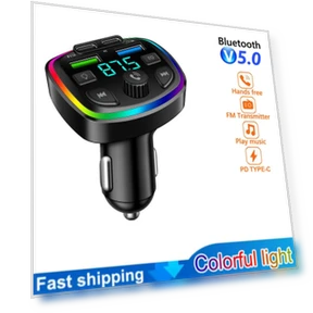 Smart LED Car FM Transmitter — Phone Accessories, NyPhoenix Auto