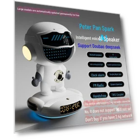 Smart Voice AI Robot Speaker — Portable Audio, Doubao