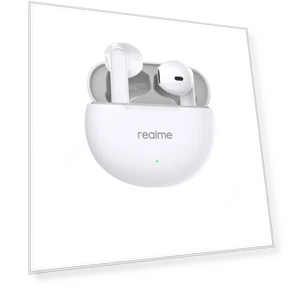 True Wireless Earbuds with AI Noise Cancellation — In-Ear Headphones, Realme