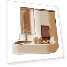 Automatic Cat Water and Food Dispenser — Feeders, Smart Pet Supplies