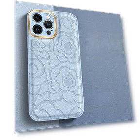 Camellia Pattern Mobile Phone Case with Ring — Mobile Devices & Accessories, BC Electrical Appliances
