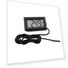 Digital LCD Display Thermometer Temperature Sensor — Refrigerator, VITA Dogdog Smartwear