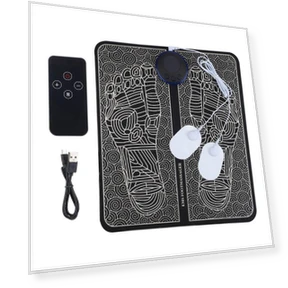Electric Foot Mat EMS Pulse with Controller — Foot Care Solutions, Binchi Health Technology