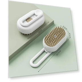 Electric Pet Grooming Brush with Steam — Brushes, Smart Pet Supplies