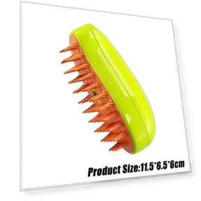Electric Pet Grooming Brush with Steam — Brushes, Smart Pet Supplies