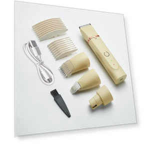 Electric Pet Hair Trimmer 4-in-1 — Hair Clippers, BC Pet Supplies