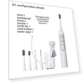 Electric Toothbrush Cleaner — Electric Toothbrush Heads, Binchi Health Technology