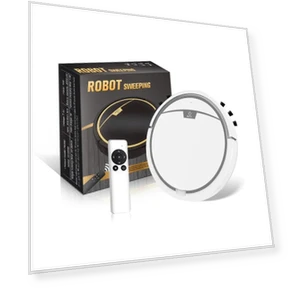 Intelligent Household Robot Vacuum — Smart Cleaning Robots, Factory Discount Outlet