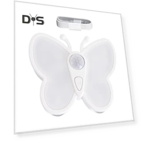 LED Butterfly Night Light with Adjustable Brightness — Night Lights, SMOO