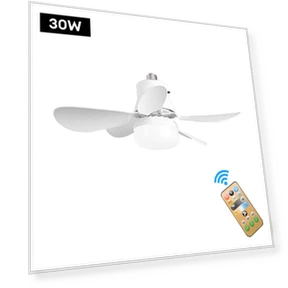 LED Ceiling Fan with Remote Control — Ceiling Fans, Household supplies MH