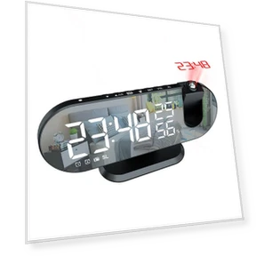 LED Digital Smart Alarm Clock — Alarms & Clocks, Factory Discount Outlet