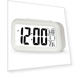 Silent Smart Alarm Clock — Alarms & Clocks, Factory Discount Outlet