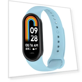 Silicone Replacement Strap — Fitness Bands, Xiaomi