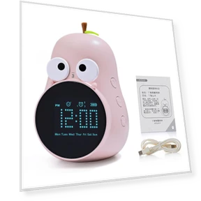 Smart Alarm Clock with Cute Cartoon — Alarms & Clocks, Factory Discount Outlet