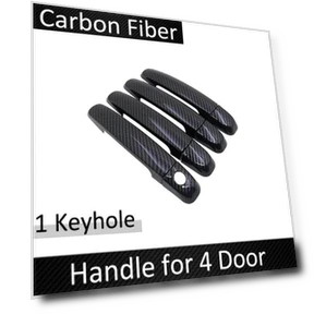 Smart Carbon Fiber Door Handle — Car Door Entry Guard