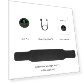 Smart EMS Abdominal Muscle Stimulator Belt — Muscle Stimulators, Binchi Keji Travel