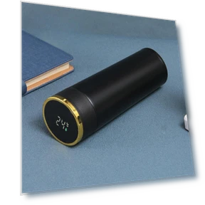 Smart Vacuum Stainless Steel Flask with Temperature Display — Flasks, Binchi Outdoor Equipment