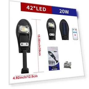 Solar Powered Outdoor Lights with Remote Control — Outdoor Security & Flood Lighting, YWZT BEIMT Factory