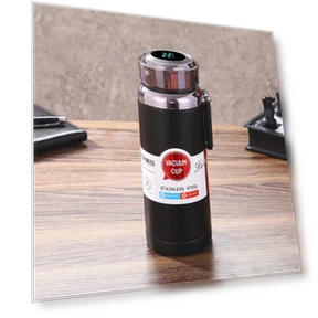 Vacuum Insulated Stainless Steel Pot with Smart Temperature Display — Coffee & Tea, Binchi Outdoor Equipment